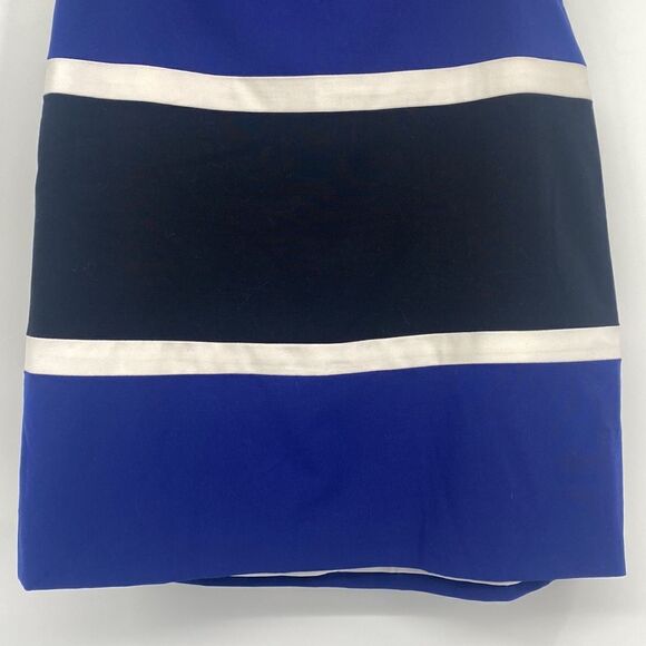 Anne Klein Colorblock Mini Skirt Size 2 - Picture 3 of 6